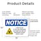 Signmission Radiation & Laser Sign, 10 in H x 14 in W, Plastic, Rectangle OS-2PACK-NS-P-1014-L-19077 - alternate 4